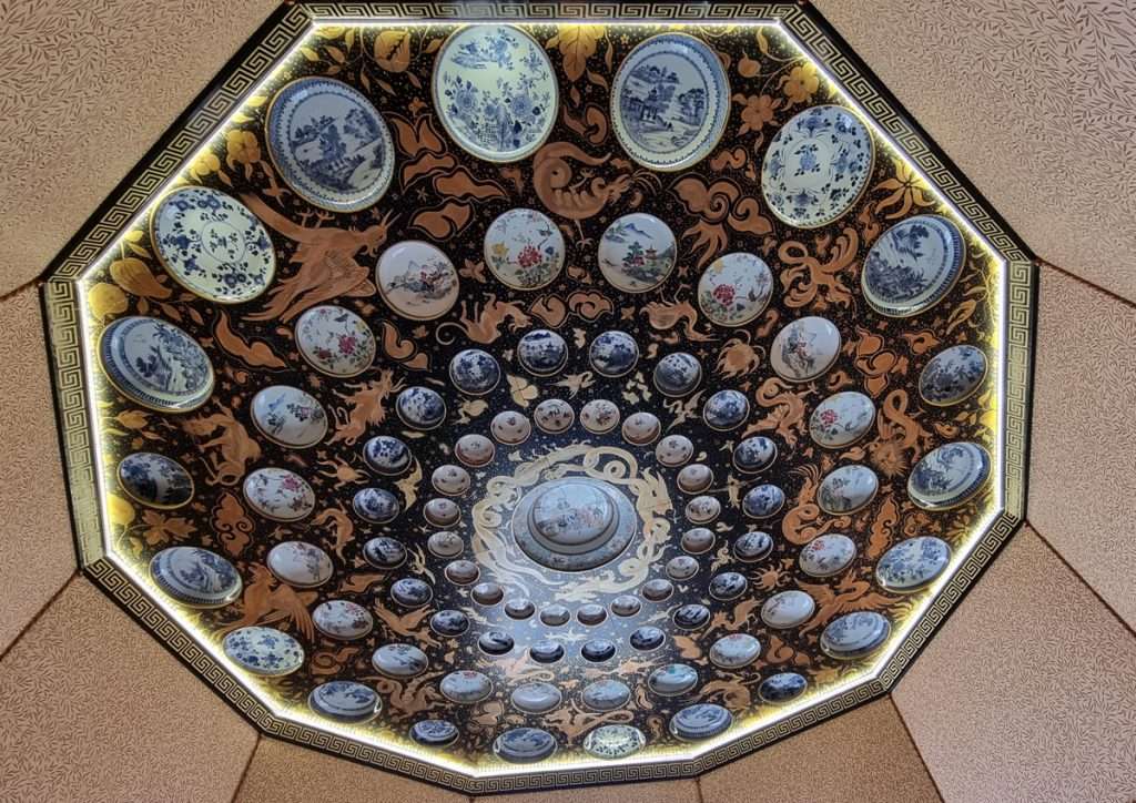 chinese bordjes plafond