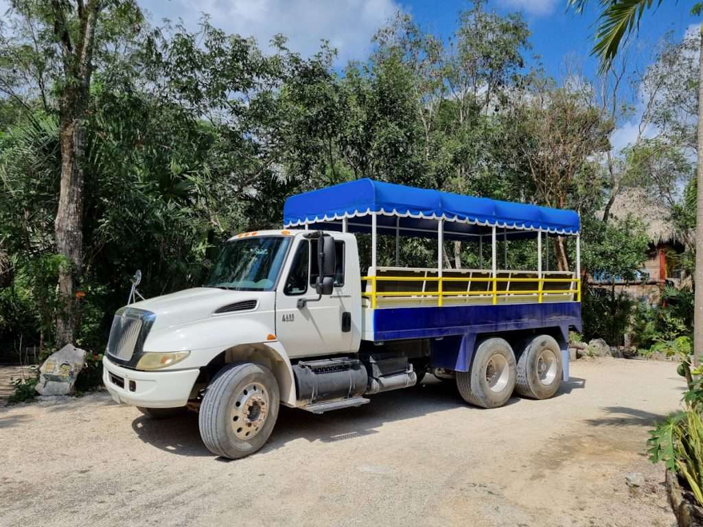 truck cenote